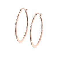 Boucles d'oreilles Oletta rose (M) 1