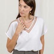 Collier EULALIE BLANC 3