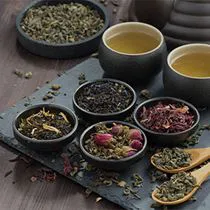 Th&eacute;s parfum&eacute;s