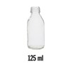 Flacon vide verre 125ml 28/410