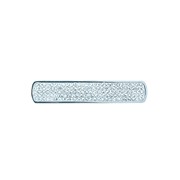 Broche barre strass