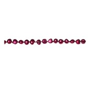 Collier de perles d'eau douce mauves 8mm