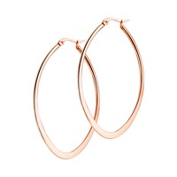 Boucles d'oreilles Oletta rose (L)